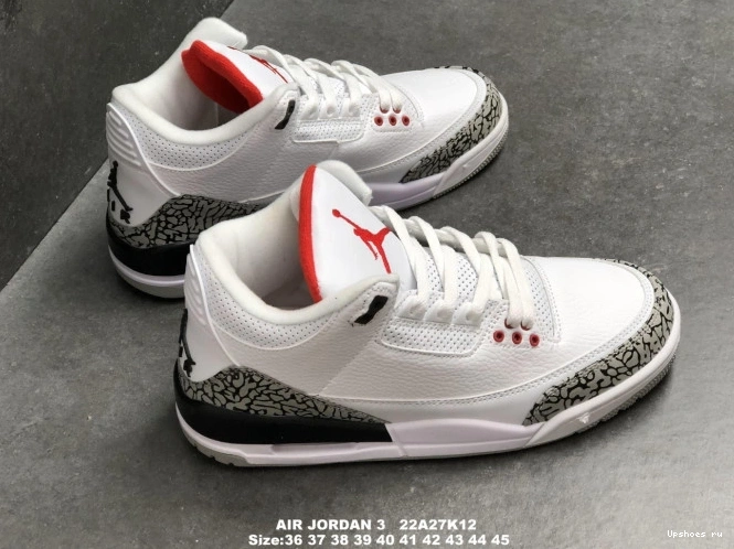 DENIM FIRE JORDAN CO 3 RED SE-T RETRO JP CZ6433-100 - 0805